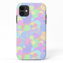 Pasteltinten zonder tekst telefoonhoesje