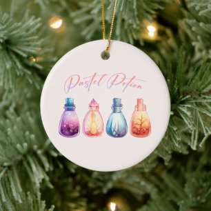 Pasteltrank Keramik Ornament