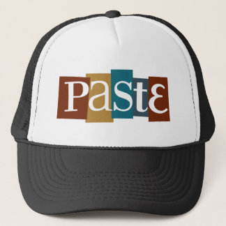 Pasten-Block-Logo-Farbe Truckerkappe