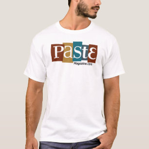 Pasten-Block-Logo URL-Farbe T-Shirt