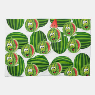 pastèque cuisine serviette à main