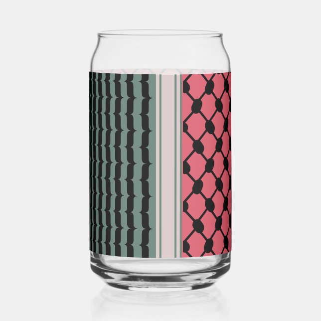 Pastèque palestinienne Hatta Keffiyeh Kufiya Folk (Recto)