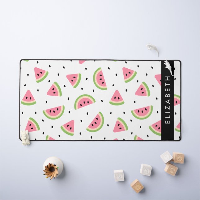 Pastèque Rose, Pâtes De Pâques, Votre Nom (Tableau pour enfants)