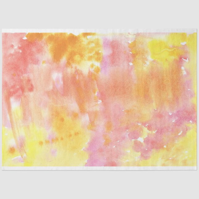 Pastete Aquarellpapier Seidenpapier (Vorderseite)
