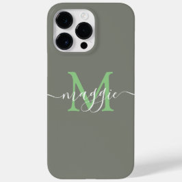 Pastete Script Monogram Personalisiert Phone Case