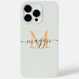 Pastete Script Monogram Personalisiert Phone Case