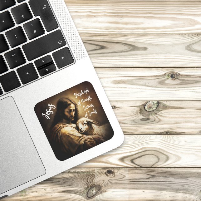 Pasteur divin - Sticker Jésus (Créateur téléchargé)