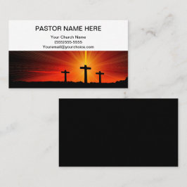 Pasteur Et Carte de visite De L'Église