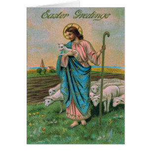 Pasteur Jésus-Christ agneau