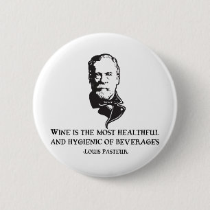 Pasteur - Wein Button