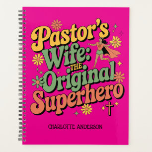 ✝️ Pasteur's Femme Planificateur Jour d'appréciati