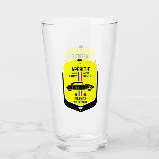 Pastis de Marseille Frankreich Glas (Vorderseite)