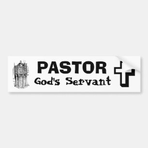 Pastor Autoaufkleber
