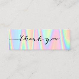 Pastor danke Mini-Visitenkarte Mini Visitenkarte