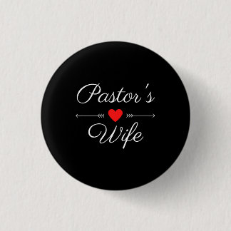 Pastor-Ehefrau Button