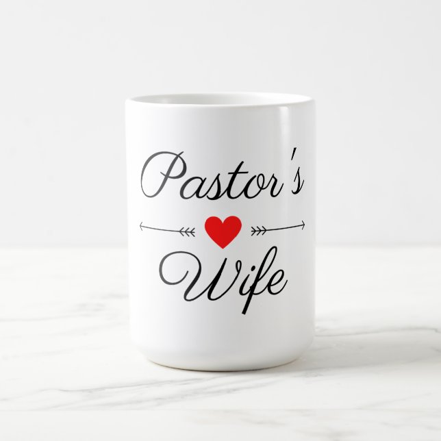 Pastor-Ehefrau Kaffeetasse (Mittel)