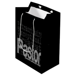 Pastor Extraordinaire CUSTOM Mittlere Geschenktüte