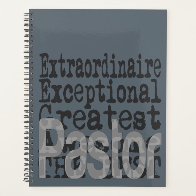 Pastor Extraordinaire Planer (Vorderseite)