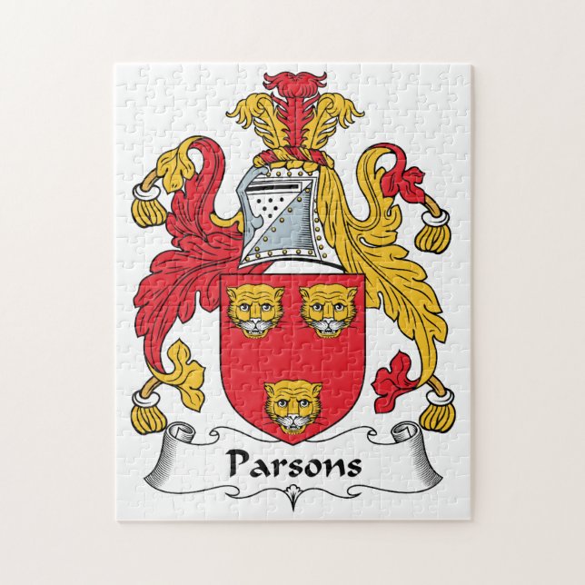 Pastor-Familienwappen (Vertikal)