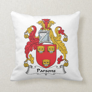 Pastor-Familienwappen Kissen