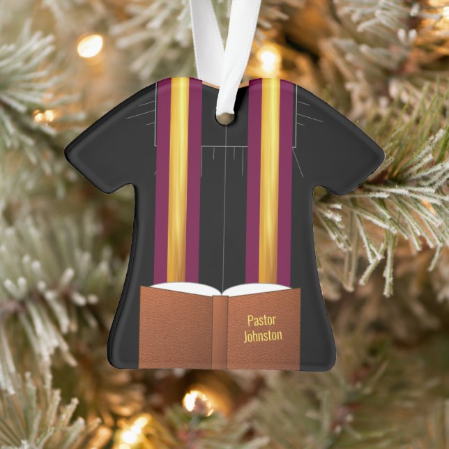 Pastor-Gelehrte Ornament (Baum)