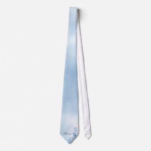 Pastor - Krawatte der Männer: Sky Blue Elegance