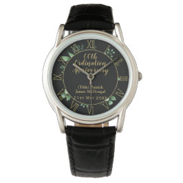 PASTOR Ordinarius Anniversary Verse - Personalized Armbanduhr