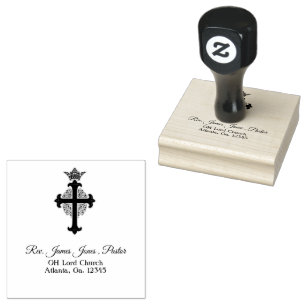 Pastor Personalisiert Gummistempel