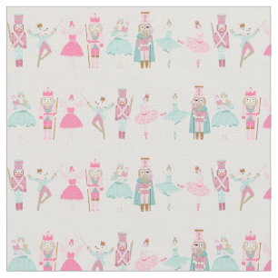 Pastor Pink Nutcracker Ballet Weihnachten Stoff