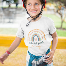 Pastor Regenbogen Herz Hallo Qualität T-Shirt