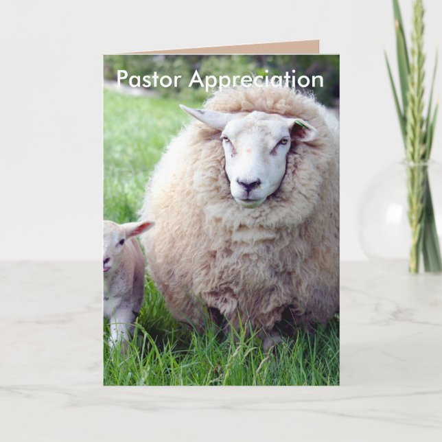 Pastor-Wertungskarte Karte (Vorderseite)