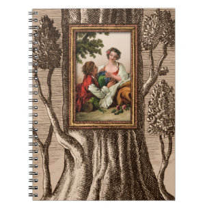 Pastorale Bliss-Fotografienotizbuch Notizblock