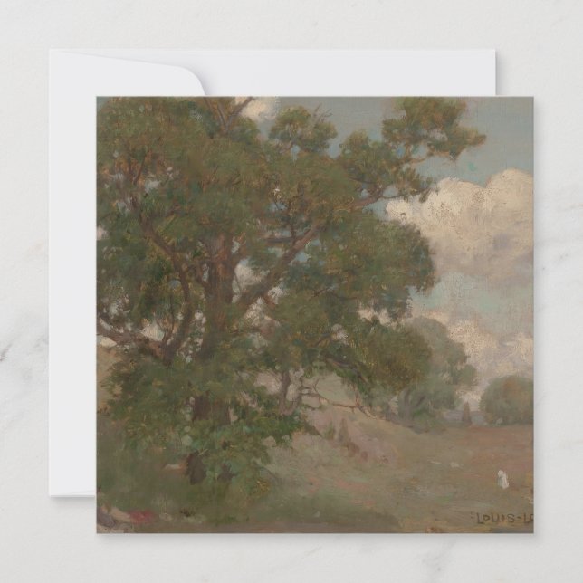 Pastorale Landschaft Louis Loeb (amerikanisch, 186 (Vorderseite)