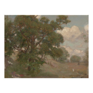 Pastorale Landschaft Louis Loeb (amerikanisch, 186 Fotodruck