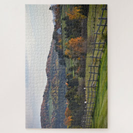 Pastorale Vermont im Herbst