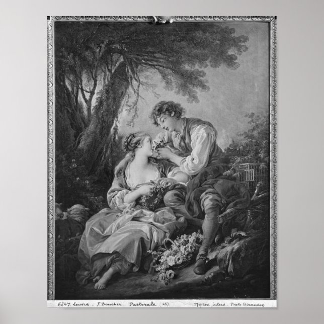 Pastoralszene Poster (Vorne)