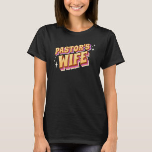 Pastoren Ehefrau Niedlich Spaß Prediger Ehemann Fi T-Shirt