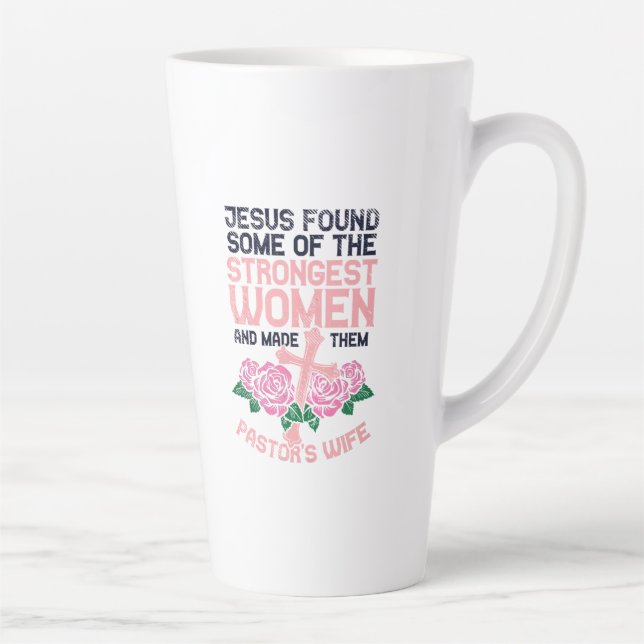 Pastoren Ehefrau Wichtigste Frauen Kirche Milchtasse (Rechts)