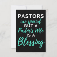 Pastors Are Special But A Pastor’s Wife