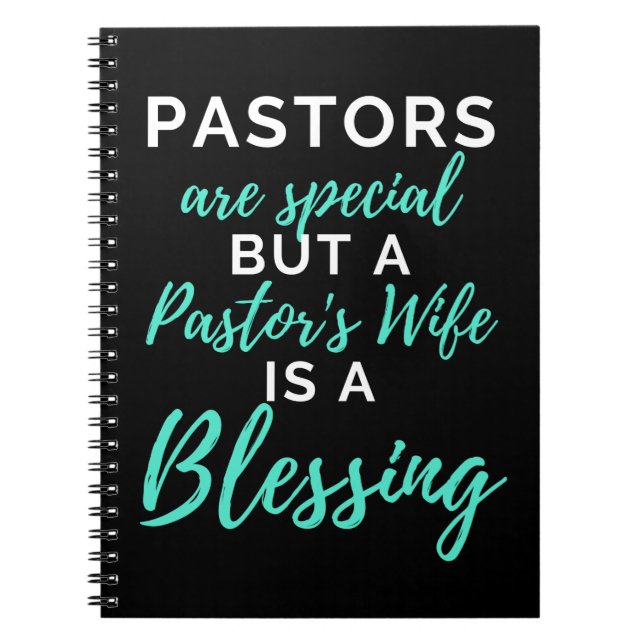 Pastors Are Special But A Pastor’s Wife Notizblock (Vorderseite)