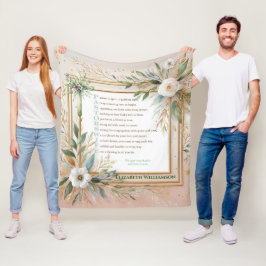 ✝️ Pastor's Ehefrau Ehefrauen Wertschätzung Gesche Fleecedecke