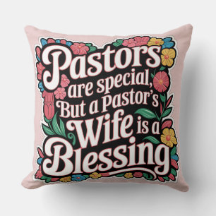 ✝️ Pastors Ehefrau Wertschätzung Geschenk Segnung  Kissen
