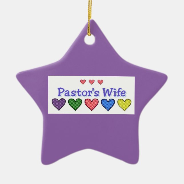 Pastors Wife GH Keramikornament (Vorne)