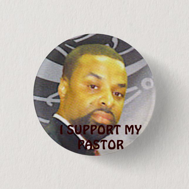 Pastorunterstützung Button (Vorderseite)