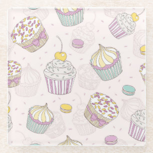 Pastries Glasuntersetzer
