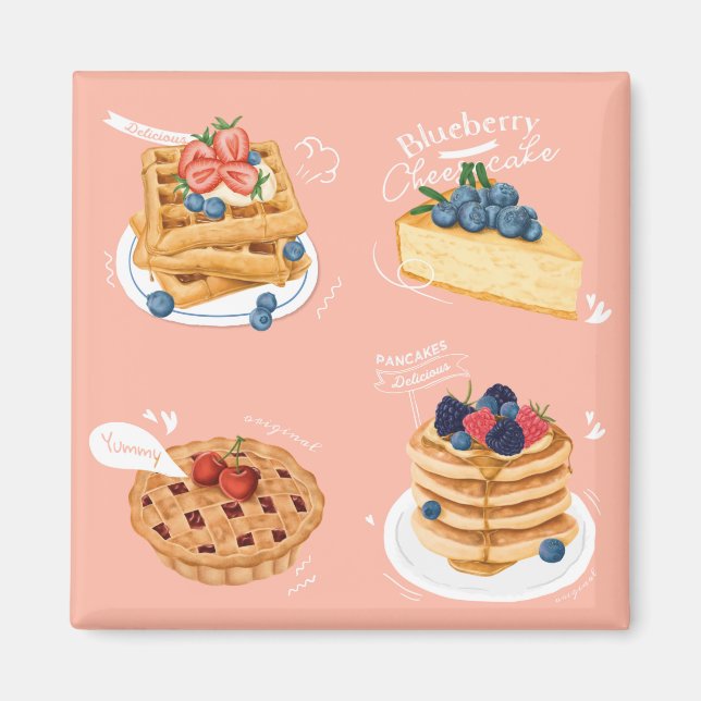 Pastries Magnet (Vorne)