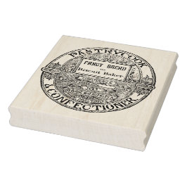 Pastry Cook Wood Art Briefmarke Gummistempel
