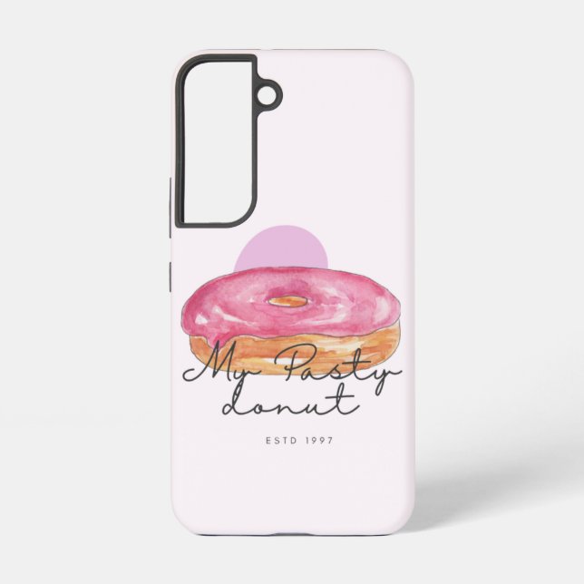 Pasty donut phone case samsung galaxy hülle (Rückseite)
