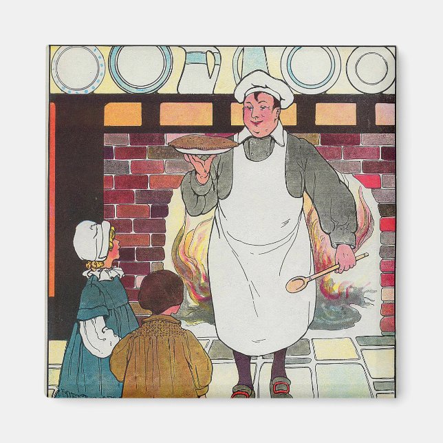 Pat-a-cake, pat-a-cake, Baker's man Magnet (Vorne)