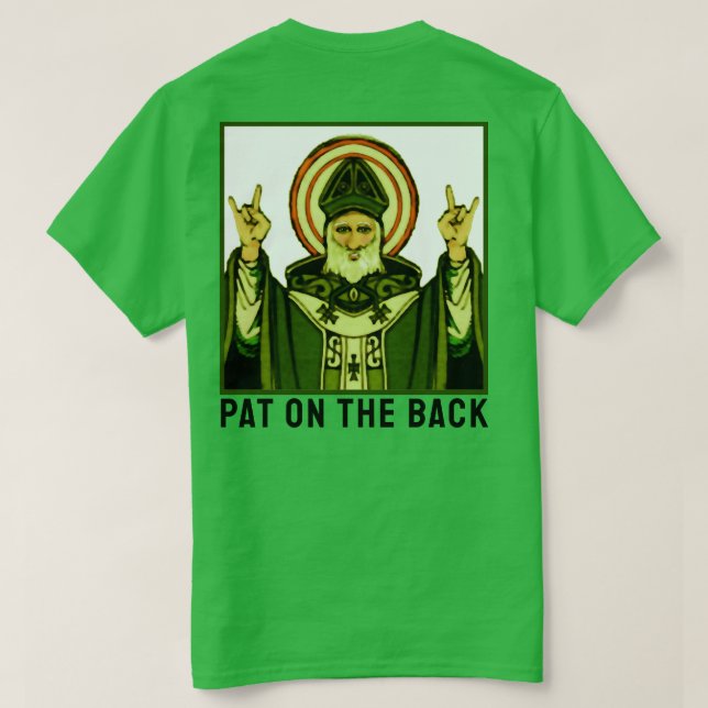 Pat auf der Rückseite T-Shirt (Design Rückseite)